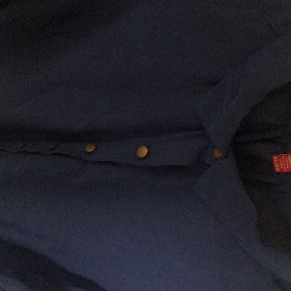 Blue button up blouse - Picture 2 of 4
